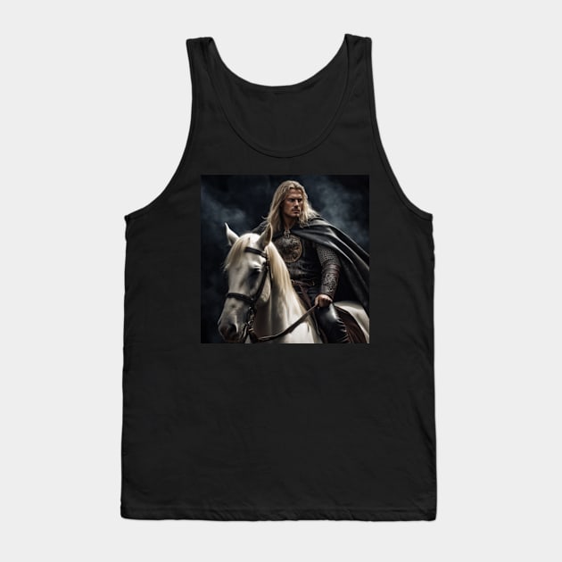 Handsome medieval knight Tank Top by Love of animals